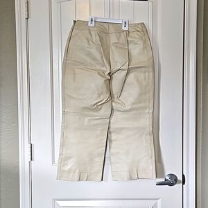 Express Size 9/10 100% Leather Capris